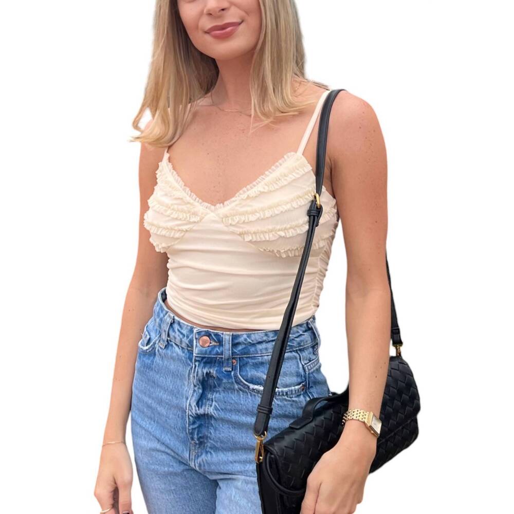 NEW LOUCIA easy lovin top in cream